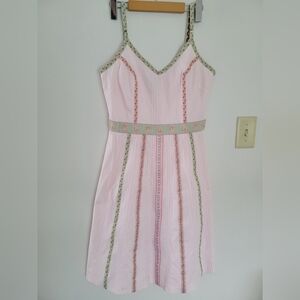 Vintage Y2K Pink Coquette Dress Sz 7